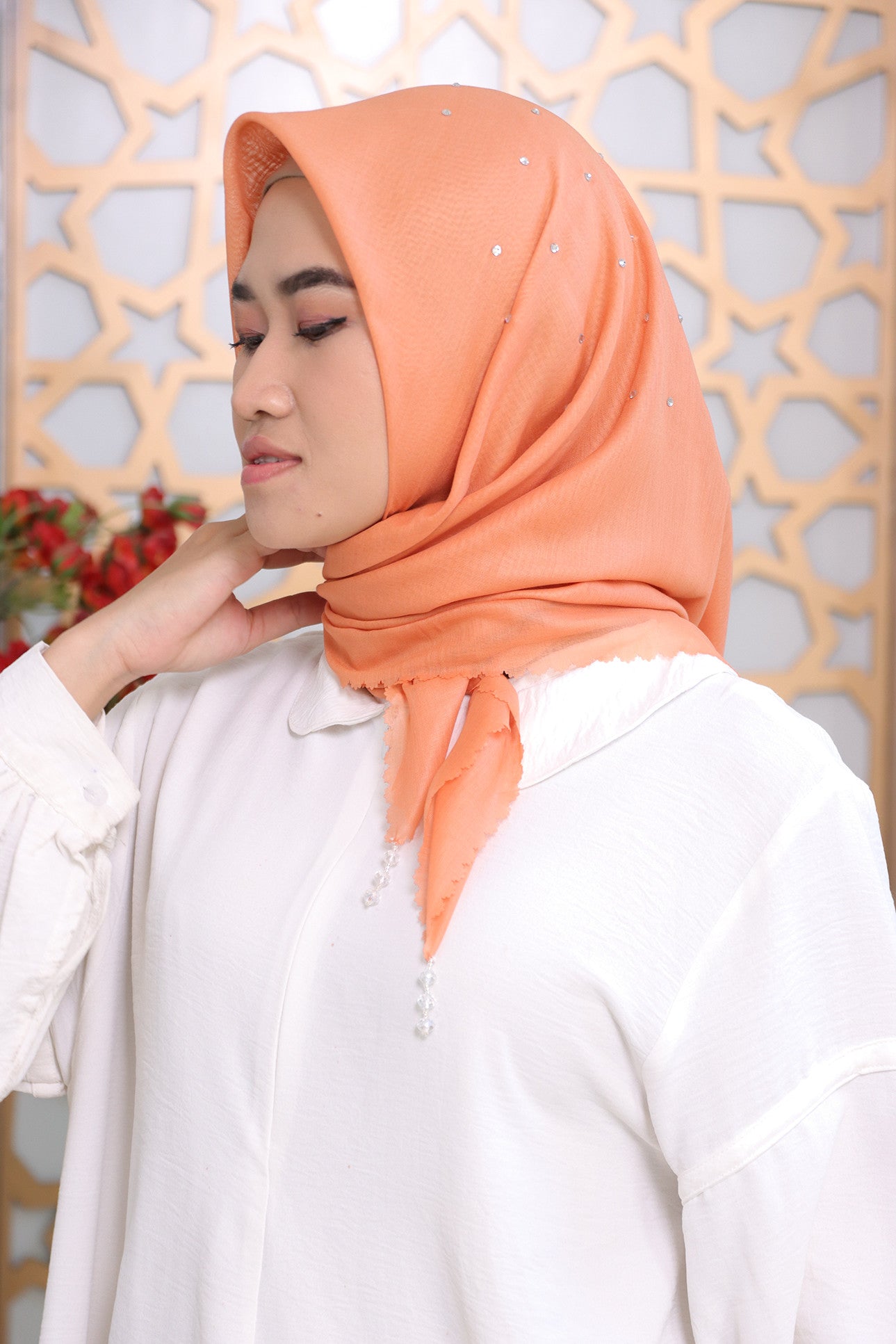 Elegant Scarf - Orange